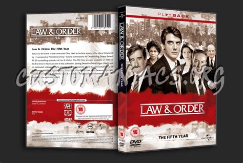 Law And Order Season 5 Dvd Cover Dvd Covers And Labels By Customaniacs Id 119269 Free Download