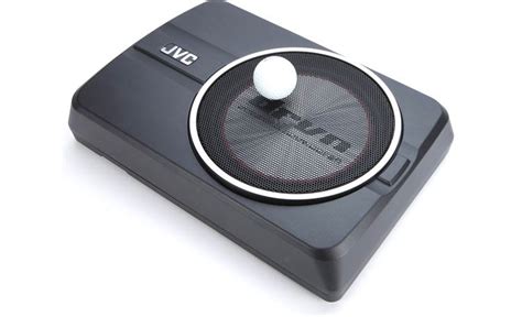 JVC CW-DRA8 Compact powered subwoofer with 8" sub and 150-watt amp at ...