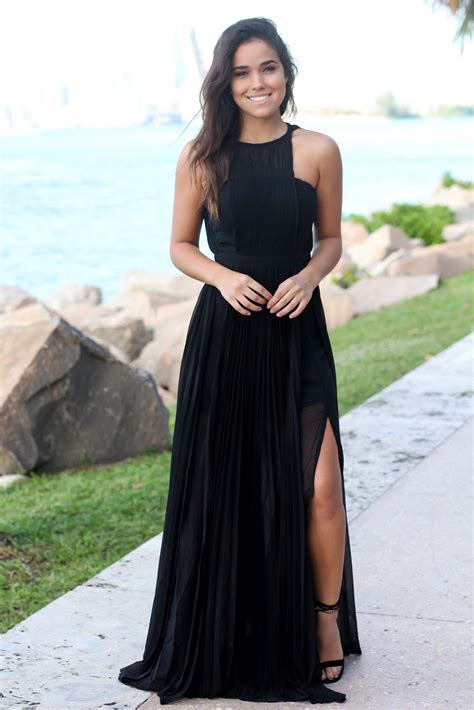 maxi dresses with slits 12