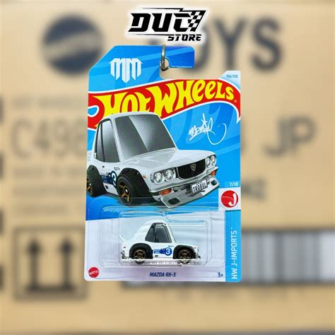 Ducstore Model Car HTD77 Hot Wheels Mazda RX 3 Tooned Basic N Case 2024 Shopee Philippines