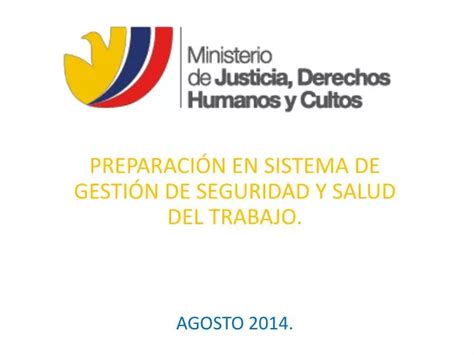 PPT PREPARACIÓN EN SISTEMA DE GESTIÓN DE SEGURIDAD Y SALUD DEL