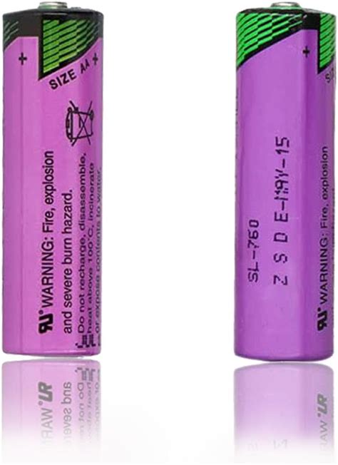 Amazon 2 Pack 3 6V SL 760 Battery Replacement For Tadiran SL