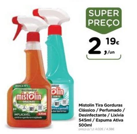 Promo O Mistolin Tira Gorduras Cl Ssico Ml Em Aqui Fresco