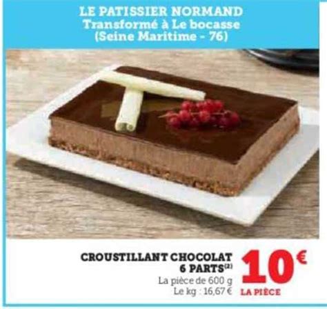 Promo Croustillant Chocolat Parts Chez Hyper U Icatalogue Fr