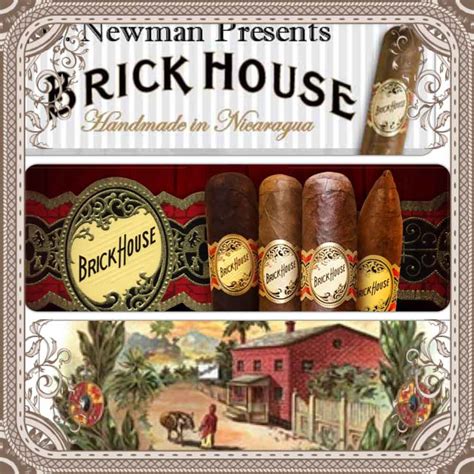 Classic Brick House Cigars Newman Cigar Cigar Box Labels