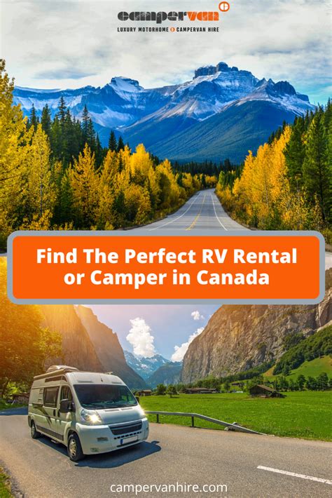 Rv rental edmonton best camper van motorhome hire alberta canada – Artofit