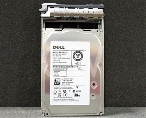 W348K Dell HUS156060VLS600 ENT 600GB 15KRPM 6Gb/s 3.5" SAS Hard Drive ...