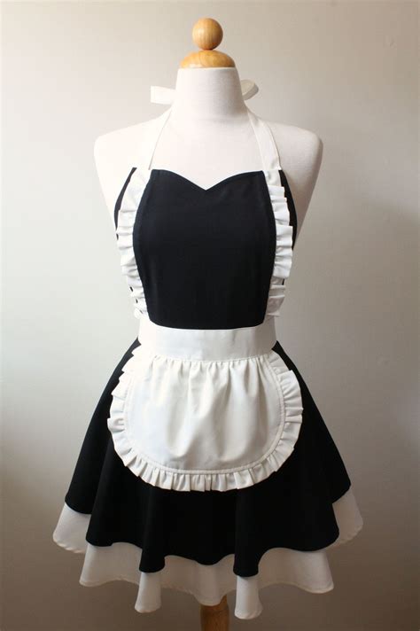 French Maid Apron Kleidung Tuch Diy Kleidung