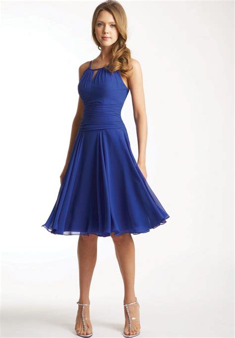 So Very Sexy Royal Blue Bridesmaid Dresses Tea Length Bridesmaid Dresses Designer Bridesmaid