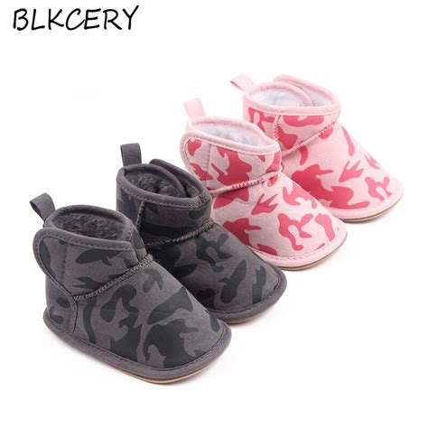 Winter Warm Baby Booties Pasgeboren Baby Boy Schoe Grandado