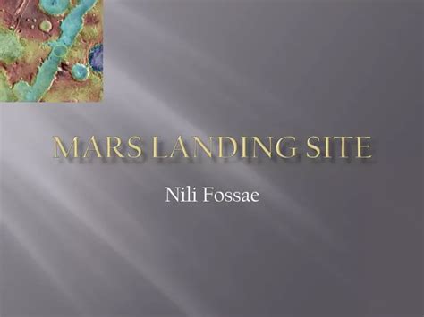 PPT - Mars Landing Site PowerPoint Presentation, free download - ID:2161417