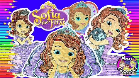 Comment Colorier Et Dessiner Princesse Sofia The First Mashup How To