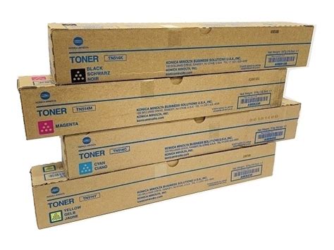Konica Minolta Bizhub TN-514 Complete Toner Cartridge Set | GM Supplies
