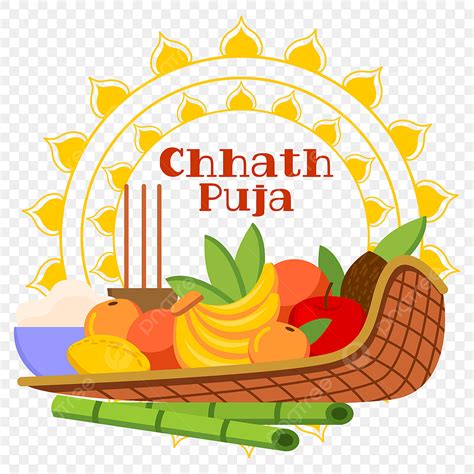 Chhath Puja Vector PNG Images Chhath Puja Beautiful Illustrations