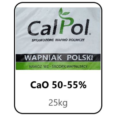 WAPNO NAWOZOWE 25 kg GRANULOWANE węglan wapnia