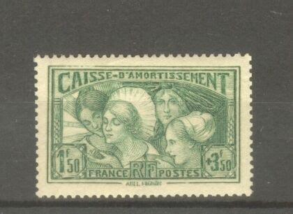 FRANCE STAMP TIMBRE N 269 C A LES COIFFES DES PROVINCES 1931