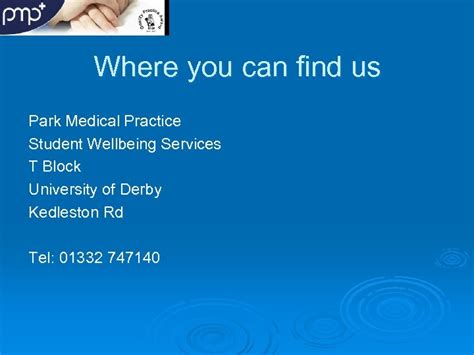 Welcome To The Park Medical Practice We Aim