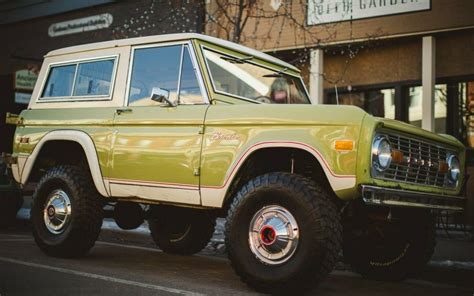 Good To Be Green 1975 Ford Bronco Barn Finds