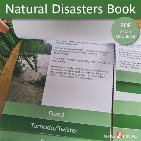 Natural Disaster Worksheet Natural Disasters Booklet Natural Disasters