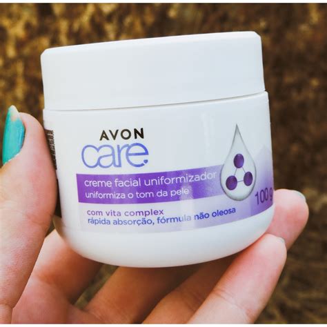 Creme Facial Uniformizador Avoncare Shopee Brasil