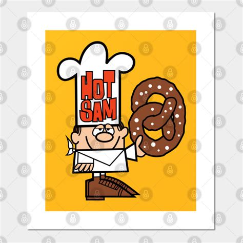 Hot Sam Pretzels Stranger Things Posters And Art Prints TeePublic