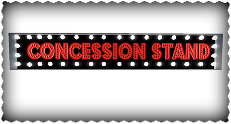 Second Life Marketplace - Concession Stand Sign