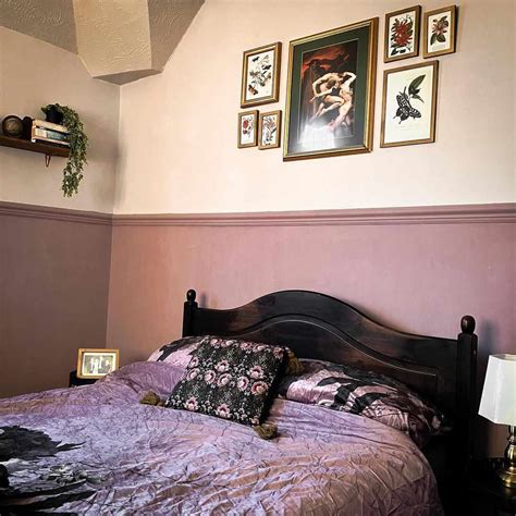 Purple Gothic Bedroom