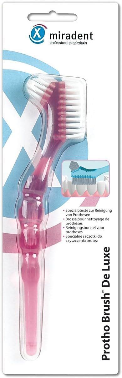 Miradent Protho Brush De Luxe Brosse Pour Proth Se Dentaire Rose