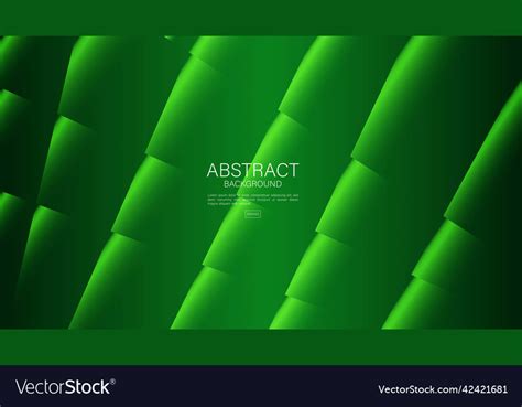 Green Polygon Abstract Background Royalty Free Vector Image