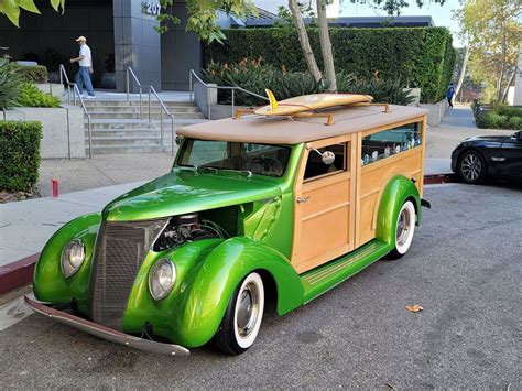 1937 Ford CUSTOM WOODY WAGON | Vintage Car Collector