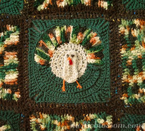 Thanksgiving Crochet Blanket | mellie blossom