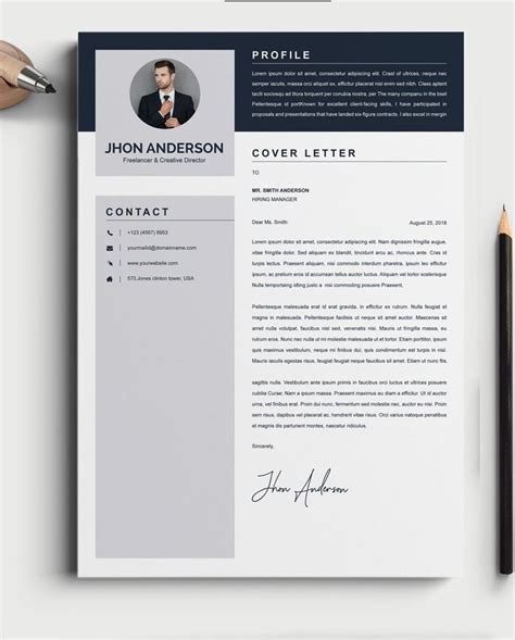 Anderson Resume Template 84686 Templatemonster Resume Template