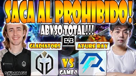 Gladiators Vs Azure Ray Bo Game Ccnc Dyrachyo Tofu Vs Somnus