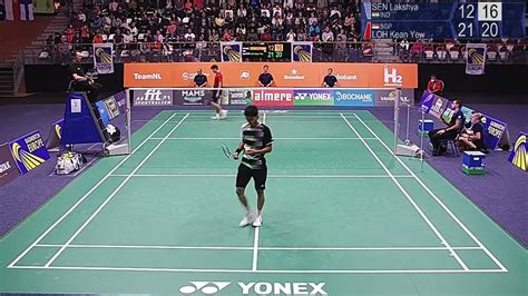 Match Point Lakshya Sen Vs Loh Kean Yew MS Final Dutch Open 2021