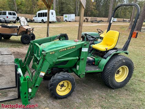 John Deere 4100 Tractor Information