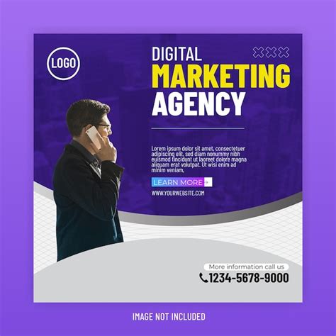 Premium Vector Creative Modern Banner Digital Marketing Agency Vector