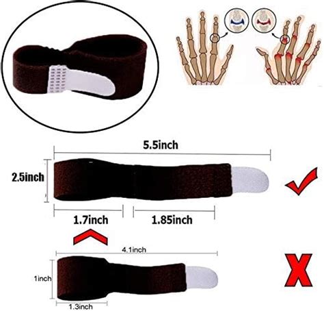 Broken Finger Wraps Pack Finger Buddy Straps Finger Splint Buddy Tape