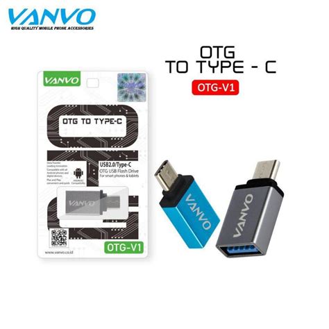 Jual Otg Vanvo Type C To Usb Original Shopee Indonesia