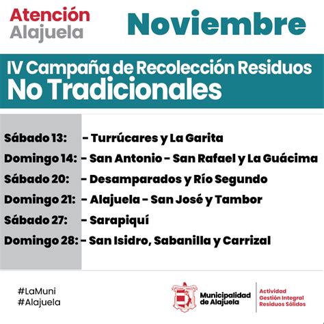 Campaña de recolección de residuos no tradicionales