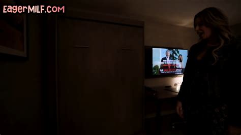 POV Fucking Blonde Milf In Black Dress