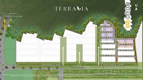 Terravia Bsd Adora Primes Rumah Lt Man Kpr Dp L