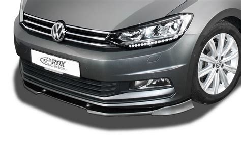 Front Spoiler Vario X Volkswagen Touran 5t Vario X Pu Carparts Expert