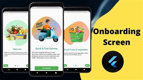 Flutter Onboarding Screen Ui Introduction Screen Speed Code