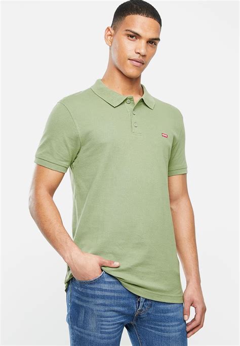 Levis Logo Short Sleeve Polo Aloe Levis® T Shirts And Vests