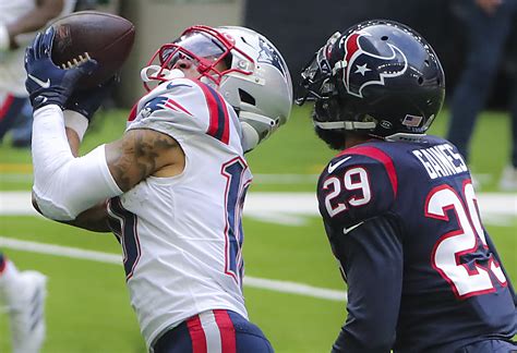 Patriots Receiver Damiere Byrd Reaches New Heights With Career Day