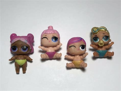 Lol Surprise Lot Of Nude Dolls Customs Replacement Lil Sis Luxe Vrqt Cozy