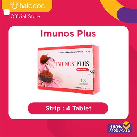 Jual Imunos Plus 4 Kaplet Shopee Indonesia