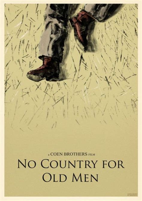 No Country For Old Men Movie Posters Minimalist Movie Artwork Movie Art