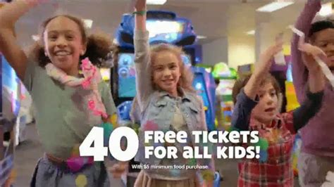 Chuck E Cheese S Tv Commercial Th Birthday Party Guinness Attempt