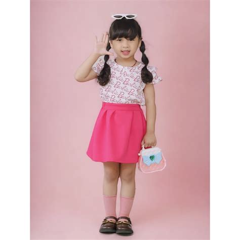 Jual Rachidkids Baju Anak Cewek Lucu Baju Barbie Anak Barbie